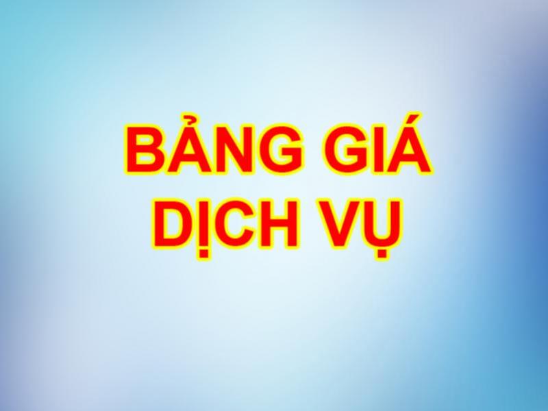 Bảng giá thuốc, vật tư y tế - Bệnh viện Kiến An - 2020