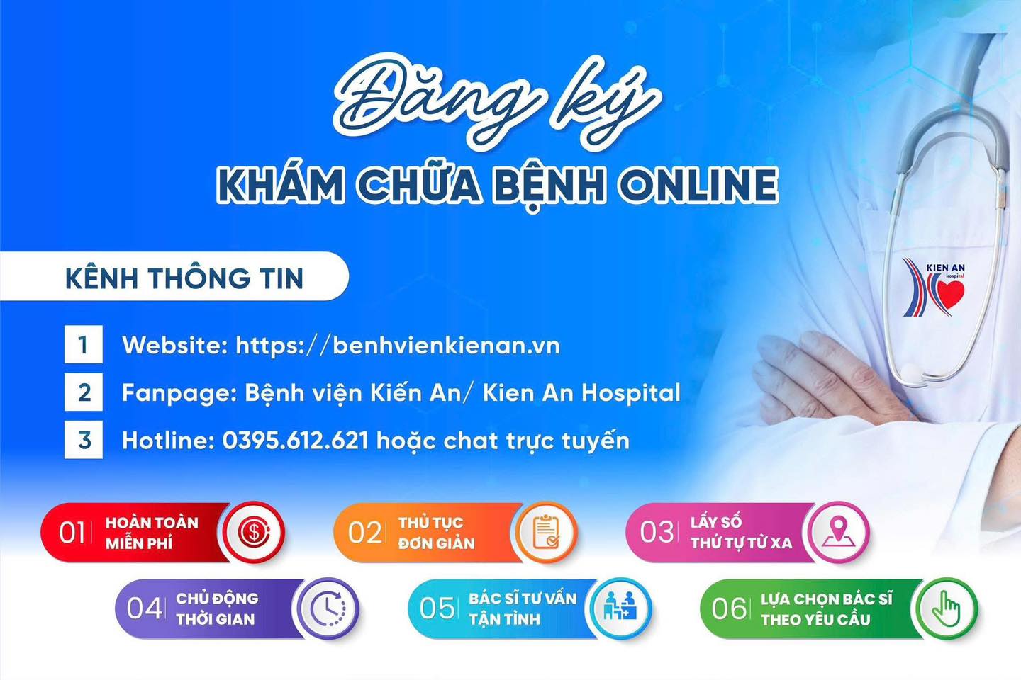 LỢI ÍCH CHO NGƯỜI BỆNH KHI ĐĂNG KÝ KHÁM CHỮA BỆNH ONLINE