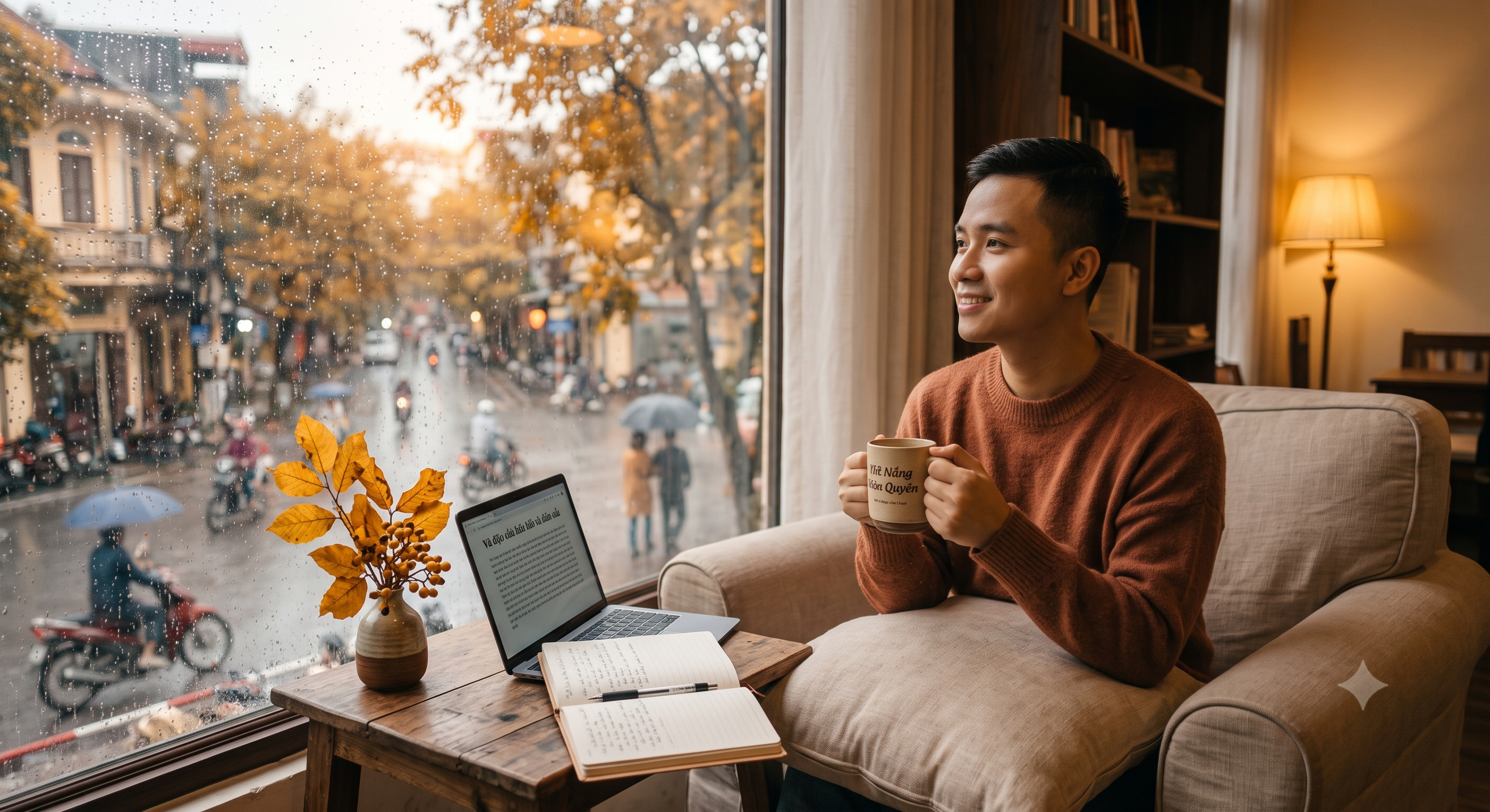 Khi thời tiết "nhảy múa" với cảm xúc của tôi