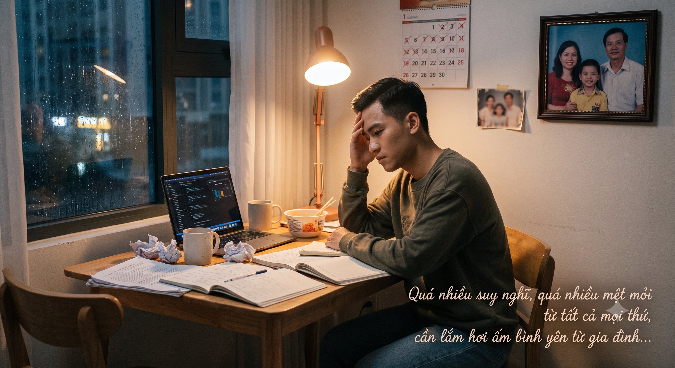 Khi tâm hồn mệt nhoài, chỉ muốn về nhà: Nơi bình yên nhất là gia đình