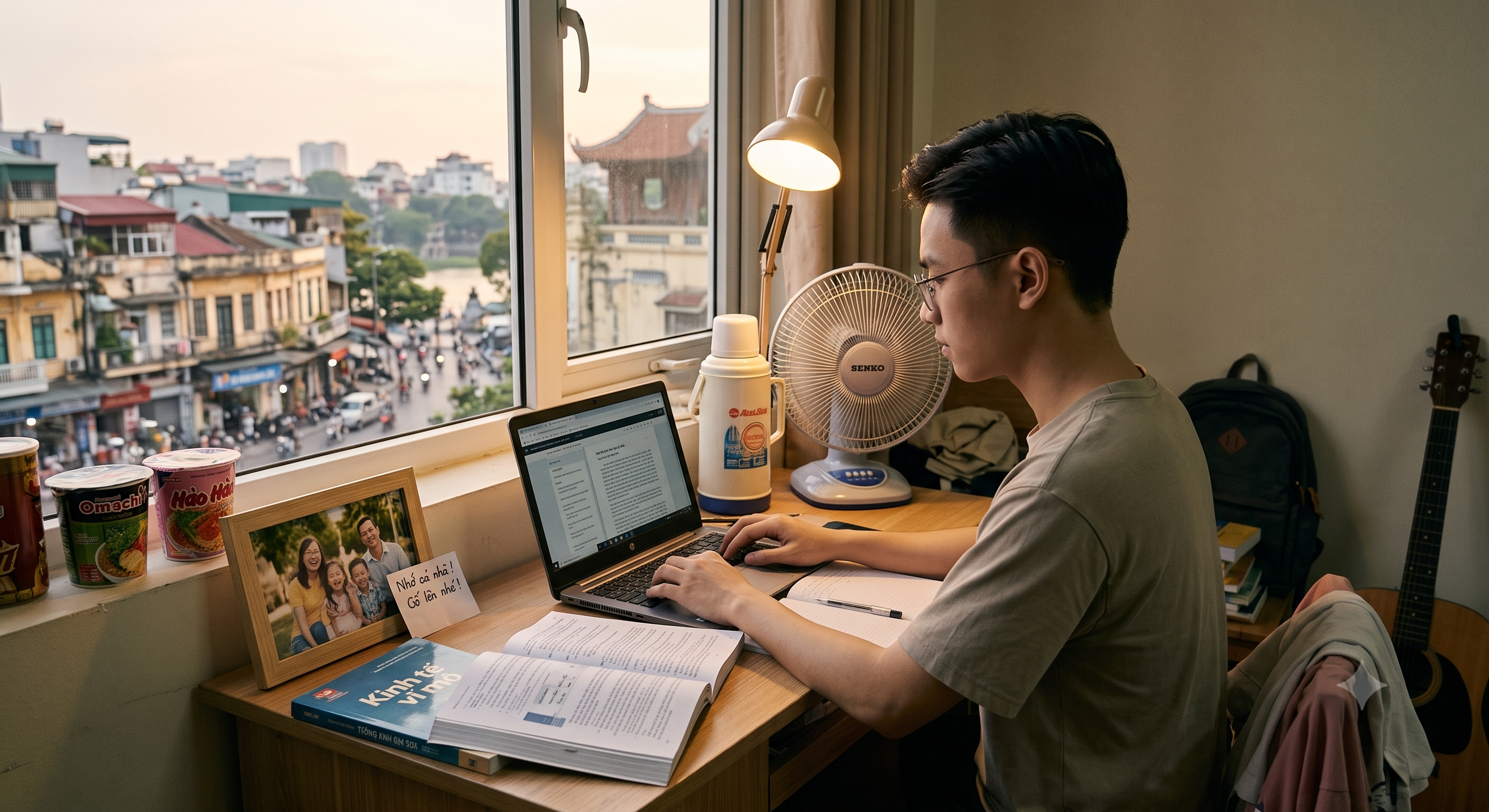 Con học xa nhà: Nỗi nhớ và những lo toan của tôi