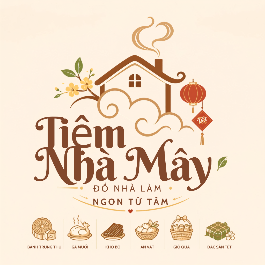 Tiệm Nhà Mây Logo